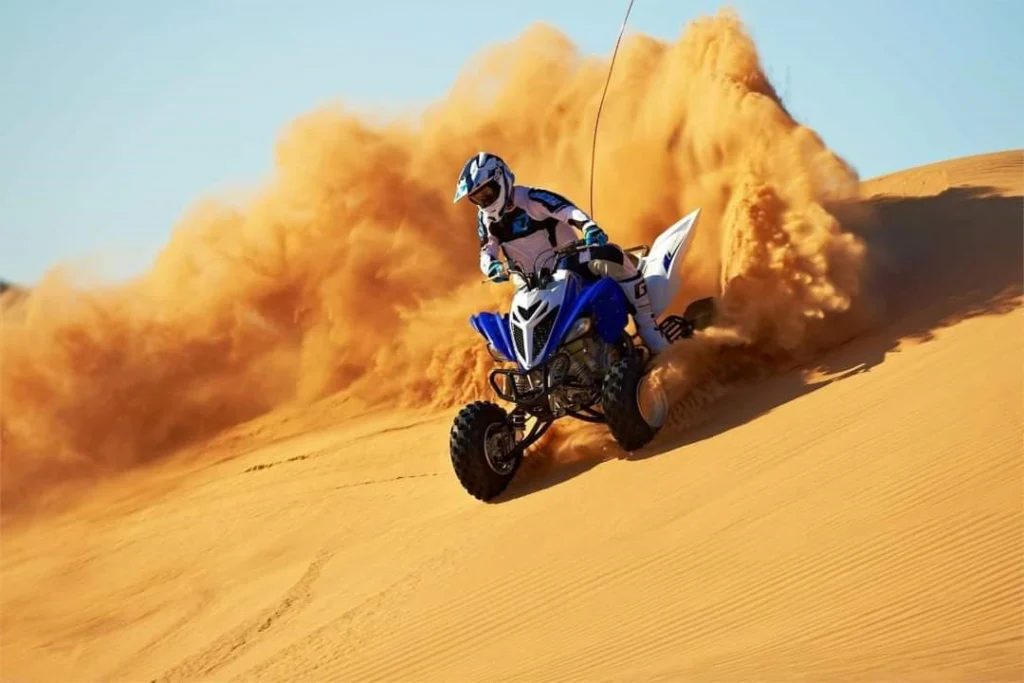 Yasmina Luxury Hotel Merzouga Luxury Outside-Quad bike excursion